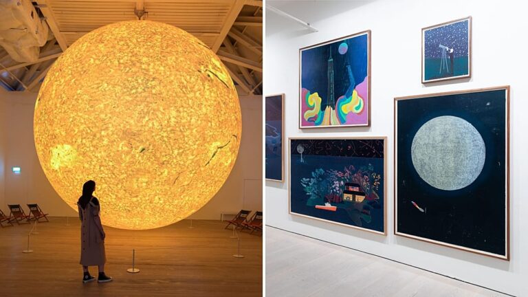 gunes ve ay saatchi gallerynin iddiali yeni yaz sergisi bakislarini gokyuzune ceviriyor PZGn6JZT