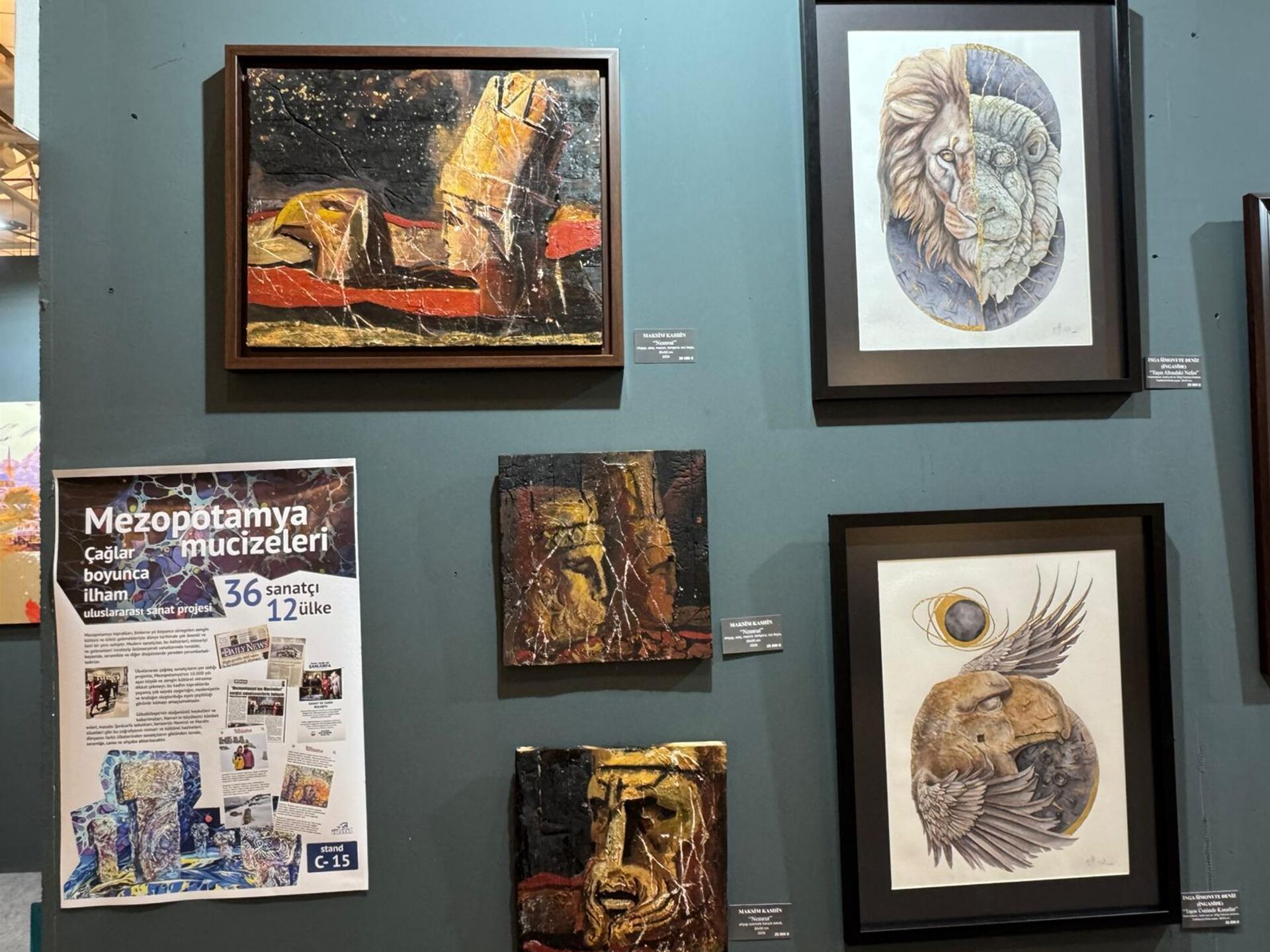 memleketler arasi cagdas sanat fuarina agir ilgi binlerce eser tipki cati altinda 2 miBSn85I
