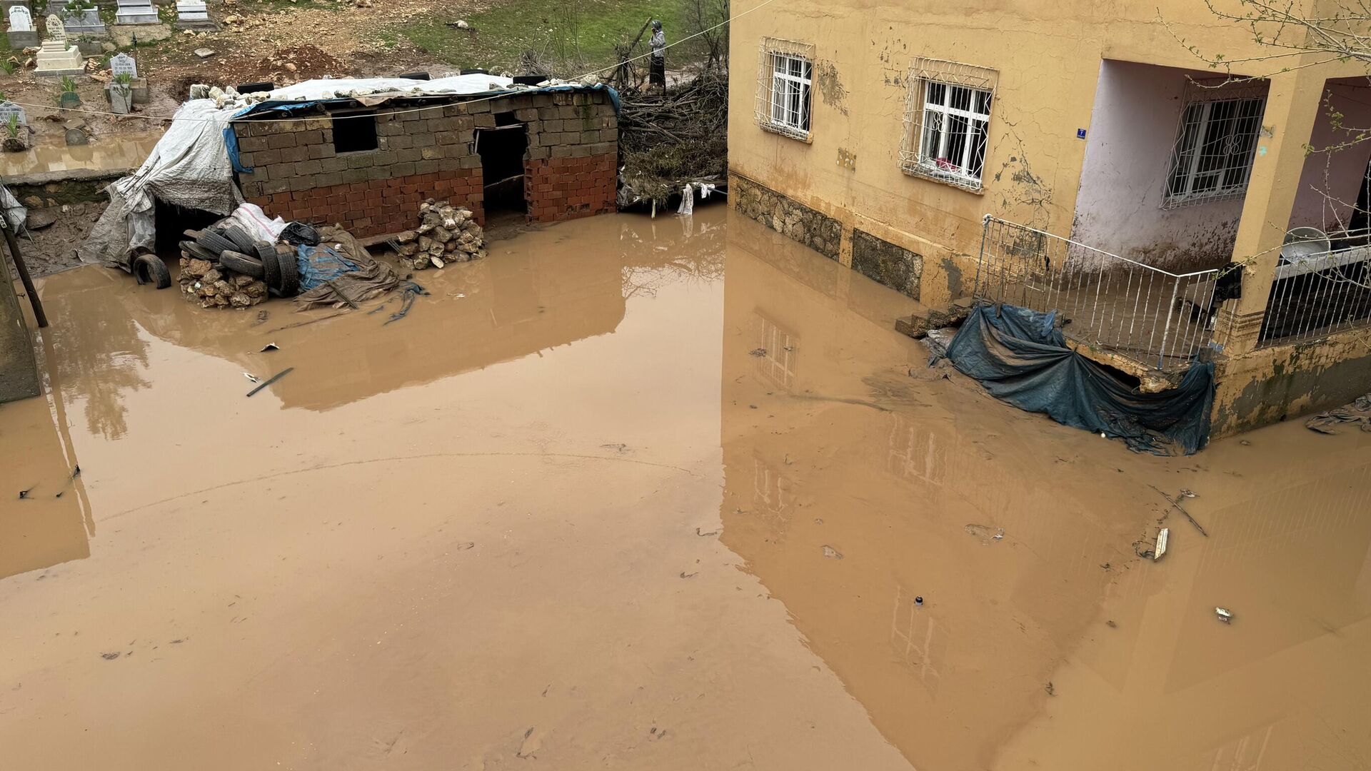 siirt adiyaman ve hakkaride saganak tesirli oldu konutlari su basti hayvanlar telef oldu HqSIBE4q