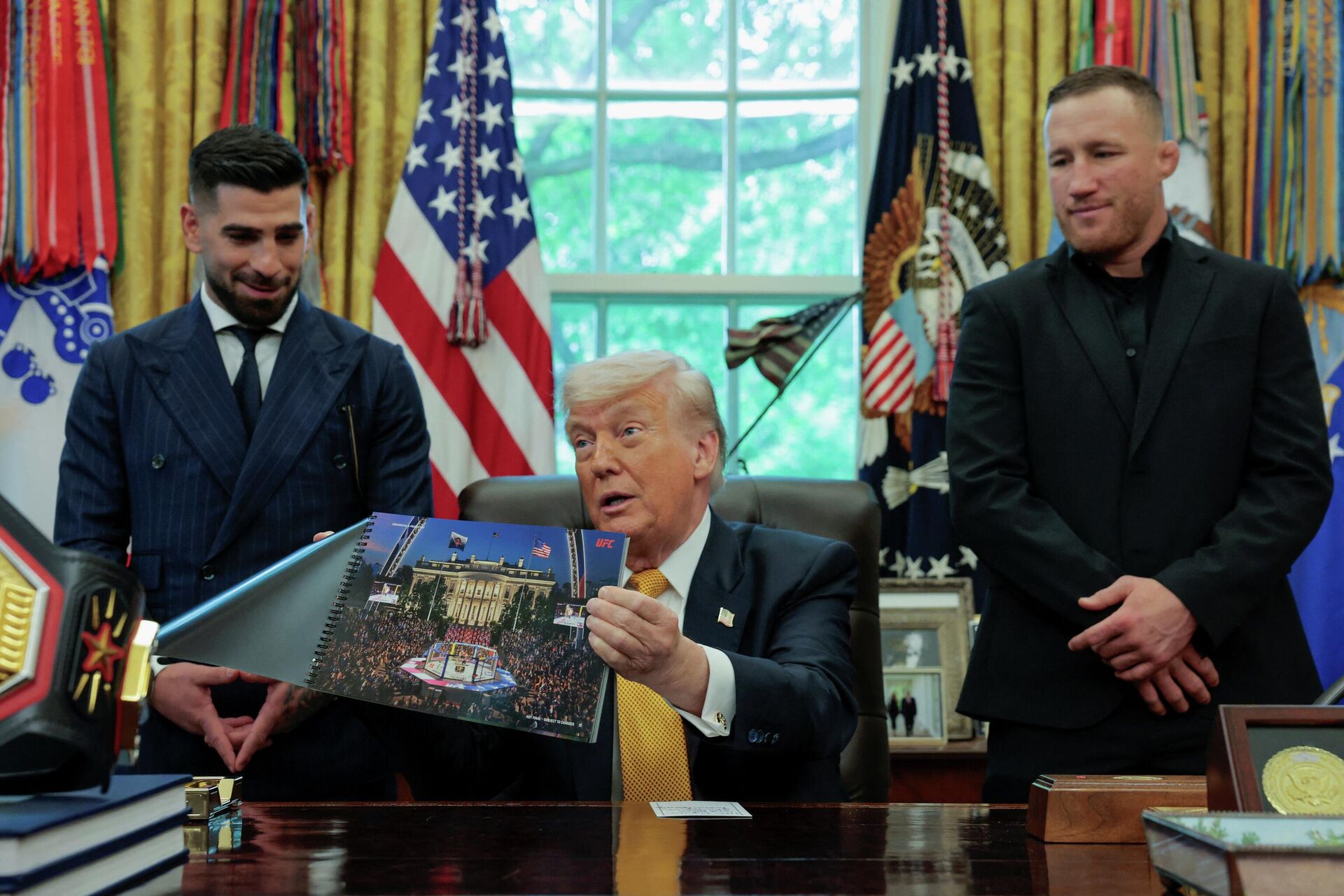trump beyaz sarayda yapilmasi planlanan kafes dovusunden bahsetti dunyanin en buyuk sovu 2 p4vbDQnL