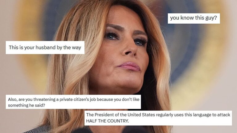 viral geri tepme melania trump jimmy kimmelin saka elestirisinden sonra ikiyuzlu olarak cagrildi s8axl8E2